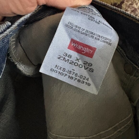 Vintage Wrangler Jeans – Baggy Fit – Blue – 38x29 - Picture 9 of 9